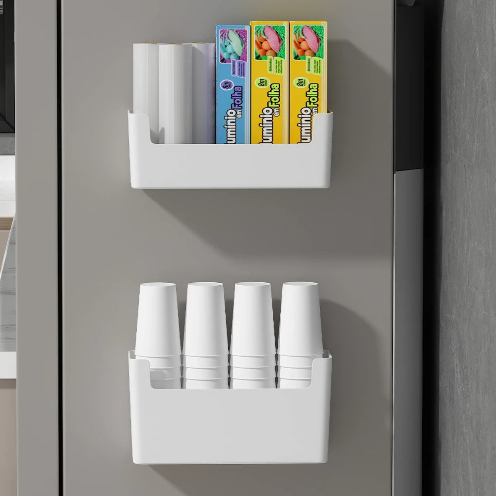 Wall Mounted Fridge Storage Rack