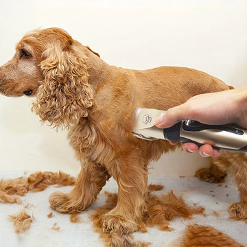 Professional Pet Hair Trimmer – Quiet Electric Clippers for Dogs & Cats